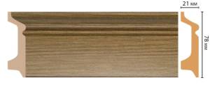 Плинтус DECOMASTER D122-73 240x2.1x7.8