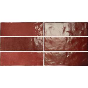 Керамическая плитка Equipe Artisan 24467 Burgundy 6.5x20