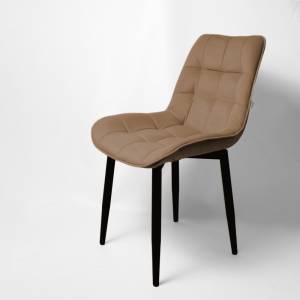 Стул Арника Бостон 00-00273305 черный матовый Томми 03 капучино