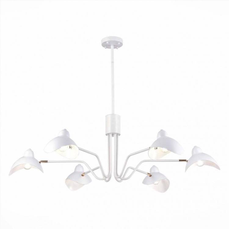 Люстра подвесная ST Luce MINNE SL1801.513.06 Белый/Белый E14 6*60W
