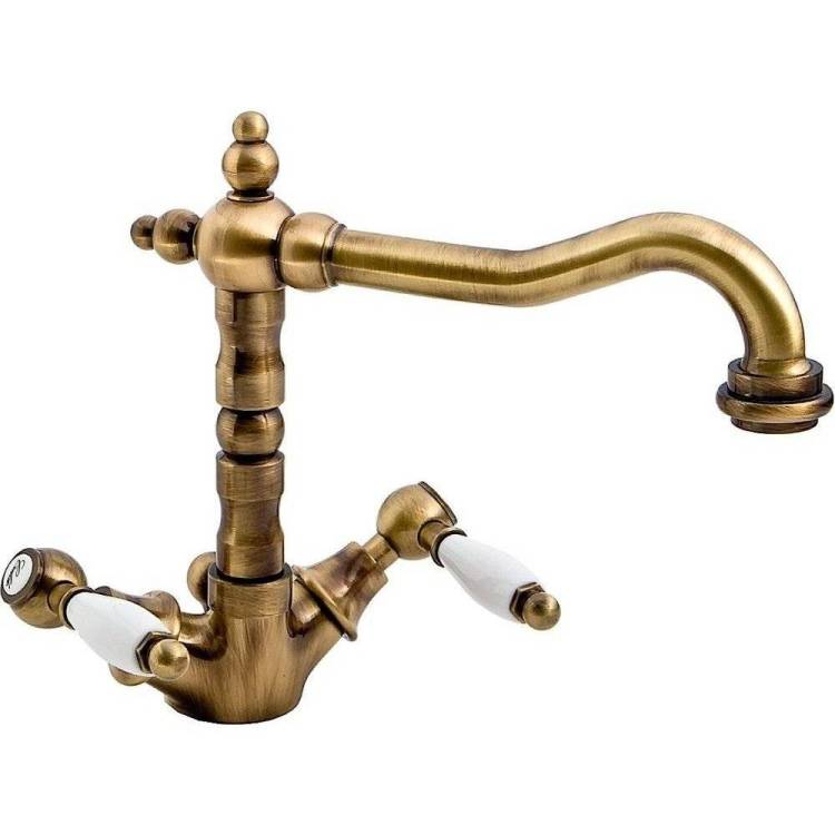 Смеситель для раковины Webert Dorian DO700302065 Bronze бронза