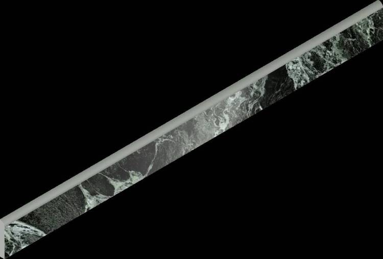 Плинтус Italon Магма 610130001626 Альпи Грин 7.2x80