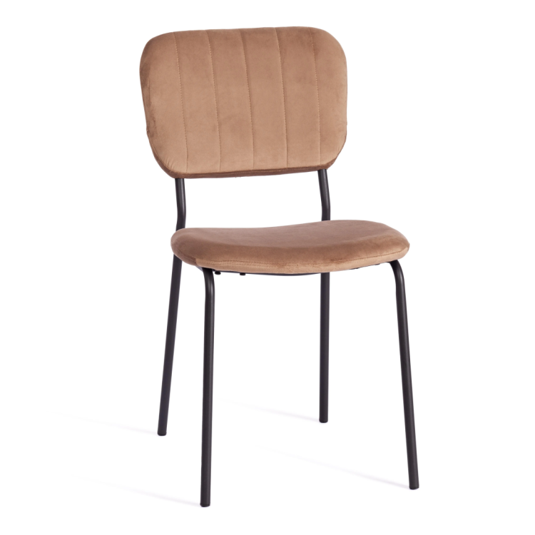 Стул Tetchair Carol (mod. UC06) 20054 brown HLR11, черный