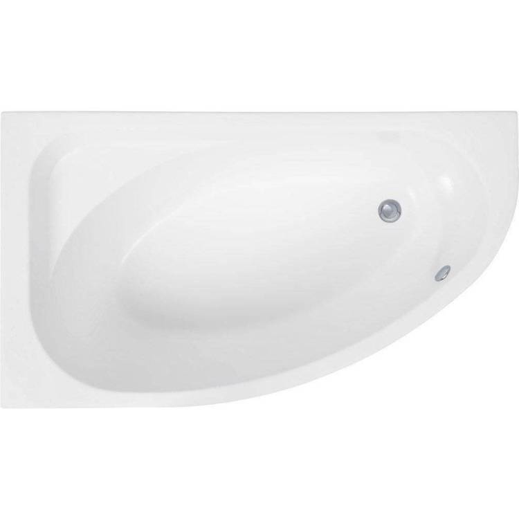 Акриловая ванна Aquanet Mia 246817 140x80 левая, с каркасом