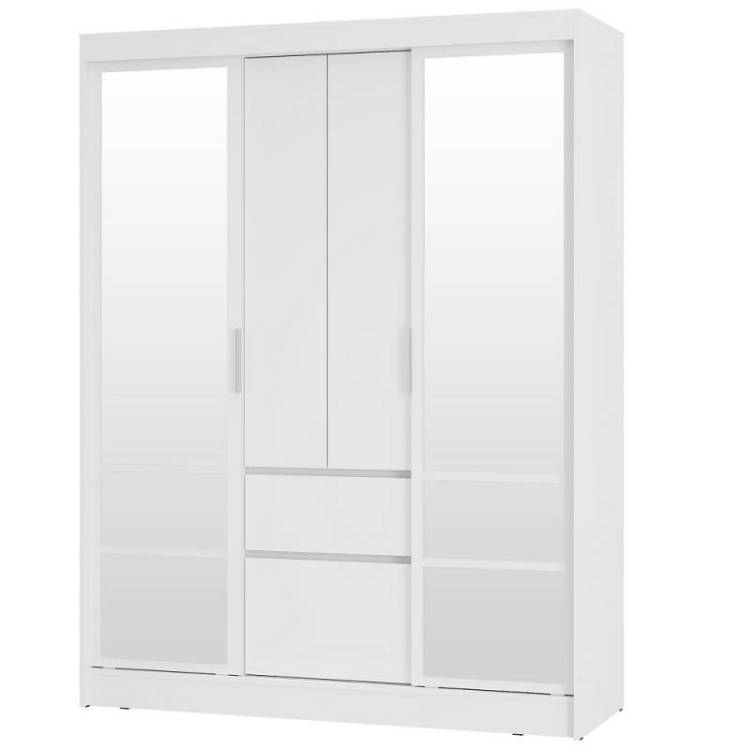 Шкаф-купе БТС МЕБЕЛЬ Симпл 00-00143428 белый