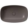 Раковина GSI Nubes 978316 коричневый матовый, 60x38 фото 2