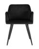 Набор из 2 стульев Stool Group Монарх New DC-1502 HLR-66 X2 черный фото 3