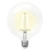 Лампа светодиодная филаментная Uniel Sky Globe LED-G125-10W/WW/E27/CL PLS02WH