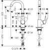 Смеситель для кухни Hansgrohe Logis 71835000 фото 2