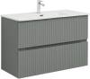 Тумба под раковину Aquanet Джейн 100 313320 мисти грин