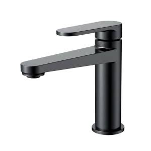 Смеситель для раковины AQUAme Novara AQM6910MB черный матовый