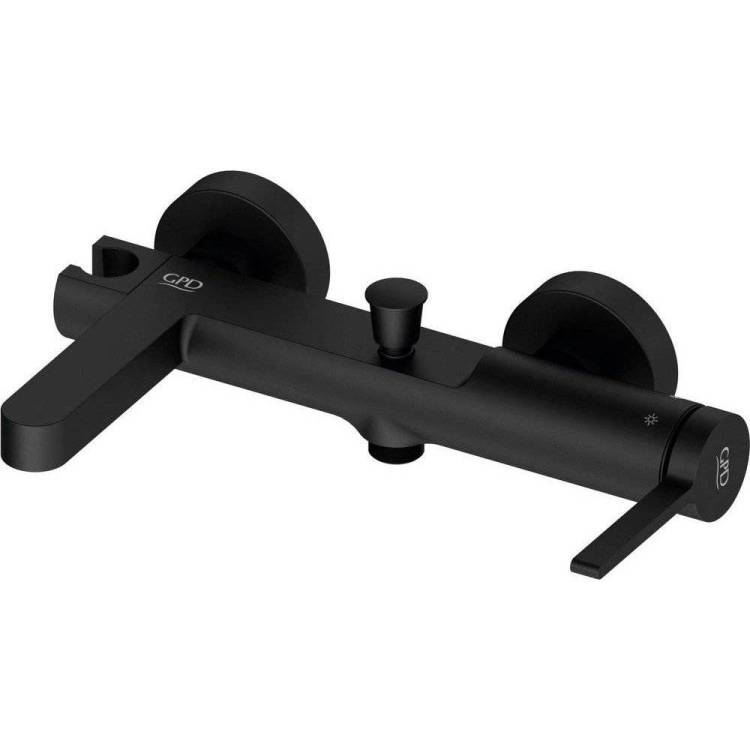 Смеситель для ванны GPD Gildo MBB165-S черный