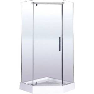 Душевой уголок Esbano ESR-8160 ESUGR8160 90x90x200 хром