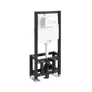 Система инсталляции для унитазов Wasserkraft Dill 61TLT.010.ME.WH01 клавиша белый