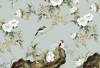 3D Фотообои Artegrafico «Синички в яблоневых ветвях» DV-027 песок