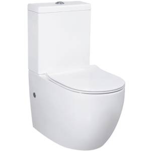 Унитаз-компакт beWash Lusso BKBWR004620 сиденье микролифт, белый глянец