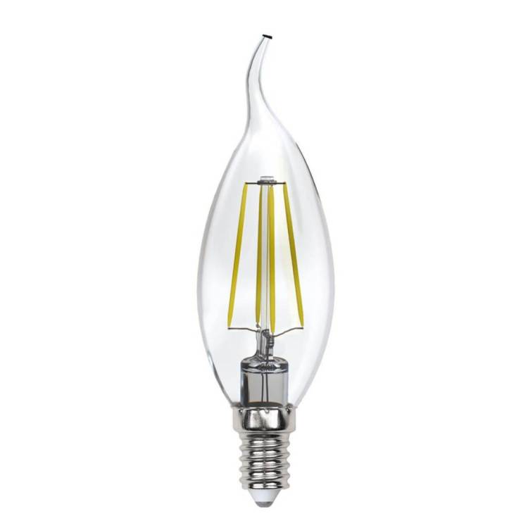 Лампа светодиодная филаментная Uniel Sky LED-CW35-13W/3000K/E14/CL PLS02WH
