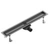 Душевой трап Wonzon & Woghand WW-651700T-BGM 70 см, темный графит