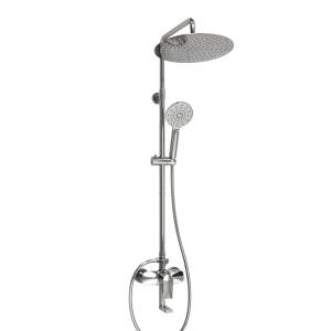 Душевой комплект Wasserkraft A166.116.127.010.CH хром, со смесителем