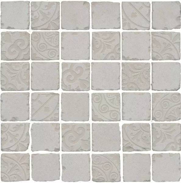 Декор Kerama Marazzi Про Фьюче SBM005/DD640320 серый светлый мозаичный 30x30