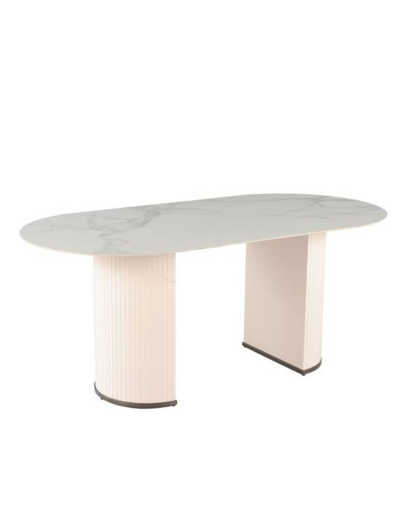 Стол обеденный Stool Group Opera F-1575 180 top B white DUAL белый 180x90x76