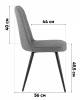 Стул Stool Group Hedd OS-2451-1 Velvet HLR-09 DUAL Капучино фото 6