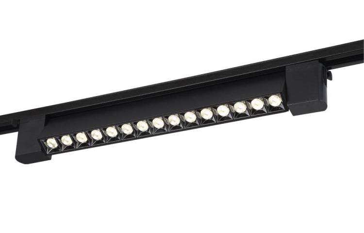 Трековый светильник однофазный Crystal Lux CLT 0.31 010 18W BL T4000K