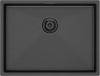 Мойка кухонная Paulmark Next PM215844-GM 440x580 мм вороненая сталь