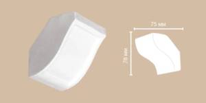 Вставка угловая DECOMASTER DP 10-2 7.5x7.8x7.5