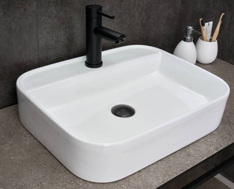 Раковина Gid Geométrico N9550 51229 белая, 50x40x11