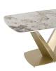 Стол обеденный Stool Group Аврора DF0093DT 160 DUAL керамика светлая 160x90x76 фото 2
