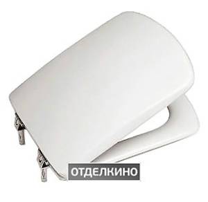 Крышка-сиденье Roca Dama Senso ZRU9000041 c микролифтом, петли хром