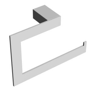 Полотенцедержатель Boheme Qubic 10725-CR Chrome