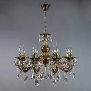 Подвесная люстра Ambiente Aria 8818/8 PB Tear drop