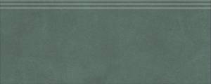 Плинтус Kerama Marazzi Чементо FMF021R зеленый матовый обрезной 12x30