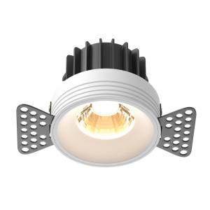Встраиваемый светильник Technical Round DL058-12W2.7K-TRS-W