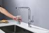 Смеситель для кухни AQUAme Cucina AQM9903CR с выдвижным изливом и подключением к фильтру питьевой воды, хром фото 6