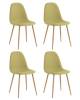 Набор из 4 стульев Stool Group Валенсия SN OS-001 1009-15 X4 салатовый