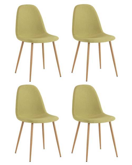 Набор из 4 стульев Stool Group Валенсия SN OS-001 1009-15 X4 салатовый