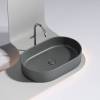 Раковина Ceramica Nova Element CN6048MDH темный антрацит матовый, 60.8x38.5 фото 2