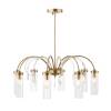 Хрустальная люстра на штанге ST Luce Люминера SL1401.303.08 фото 3