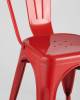 Набор из 6 стульев Stool Group Tolix YD-H440B LG-03 X6 красный глянцевый фото 8