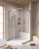 Душевой уголок Cezares Relax RELAX-304-AH-2-120/90-C-CR профиль хром глянцевый, стекло прозрачное, 120x90x200