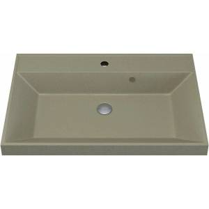 Раковина Uperwood Classic Quartz 291030018 бежевая матовая, десерт, 70x45 Раковина Uperwood Classic Quartz 291030018 бежевая матовая, десерт, 70x45