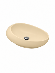 Раковина Knotlor Капсула CBO0590LB 59 см, кремовый матовый