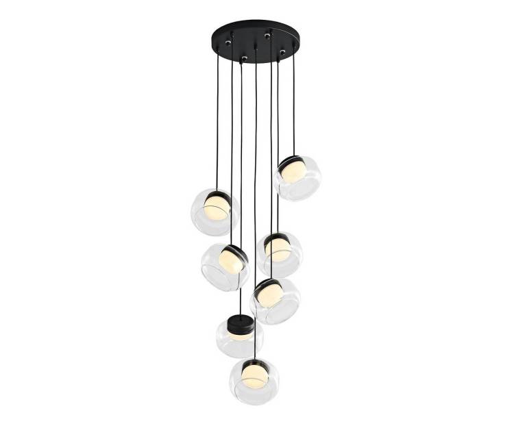 Подвесная светодиодная люстра Kink Light Дайни 07724-7,19
