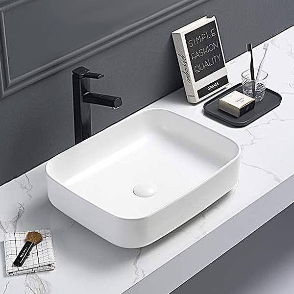 Раковина Comforty T-Y9378MW 00-00007636 50x39 белый матовый