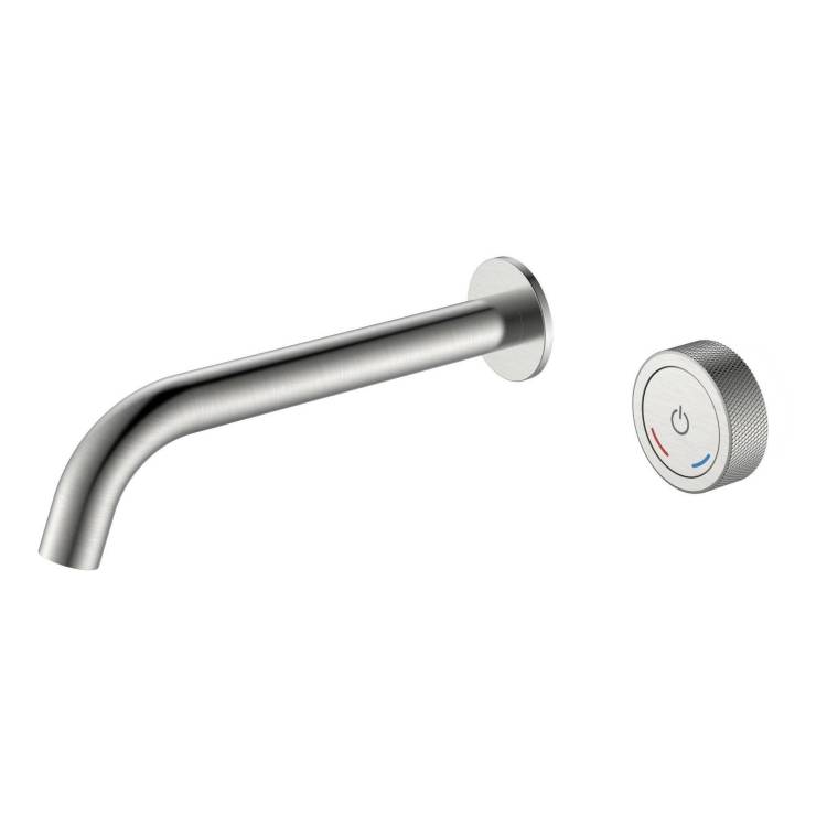 Смеситель для раковины Boheme Tech 158/2-NB сенсорный, встраиваемый, брашированный никель