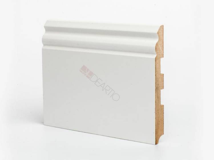 Плинтус Deartio U 105-150 Белый 2050x150x16