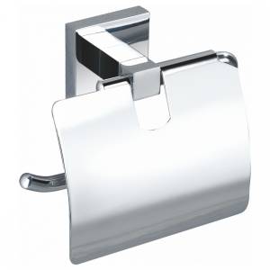 Держатель для туалетной бумаги Wonzon & Woghand WW-8926 с крышкой, хром